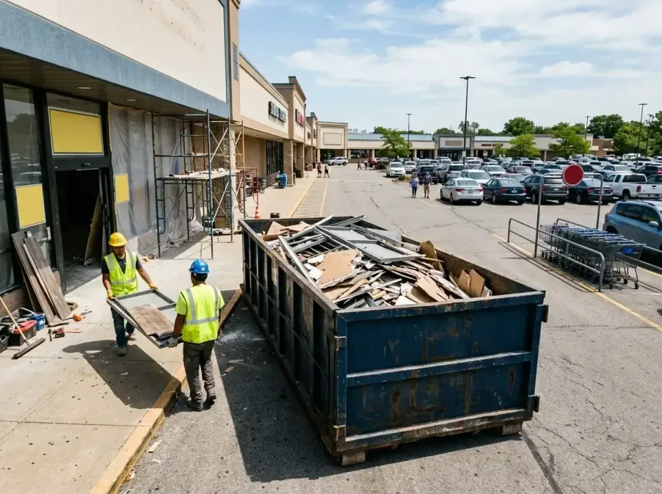 retail-store-renovation-debris-003 — frequently asked questions, Roll-off Dumpster Rentals in Lisbon Falls, ME